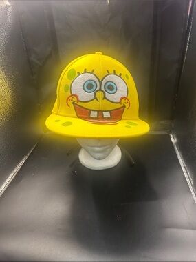 Nickelodeon SpongeBob Yellow and Blue Kids Cap